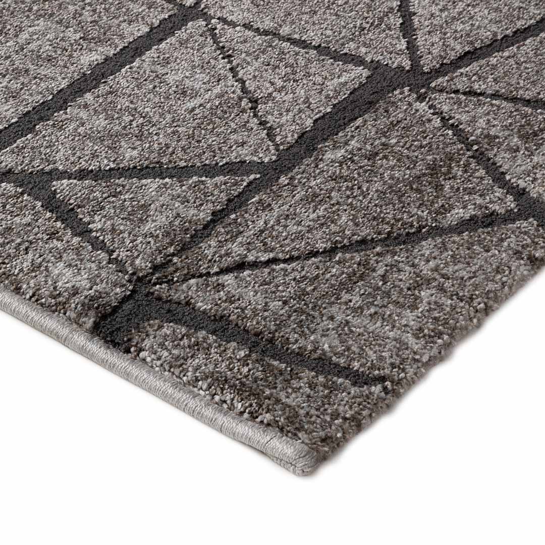 Cortina Spider Taupe vloerkleed