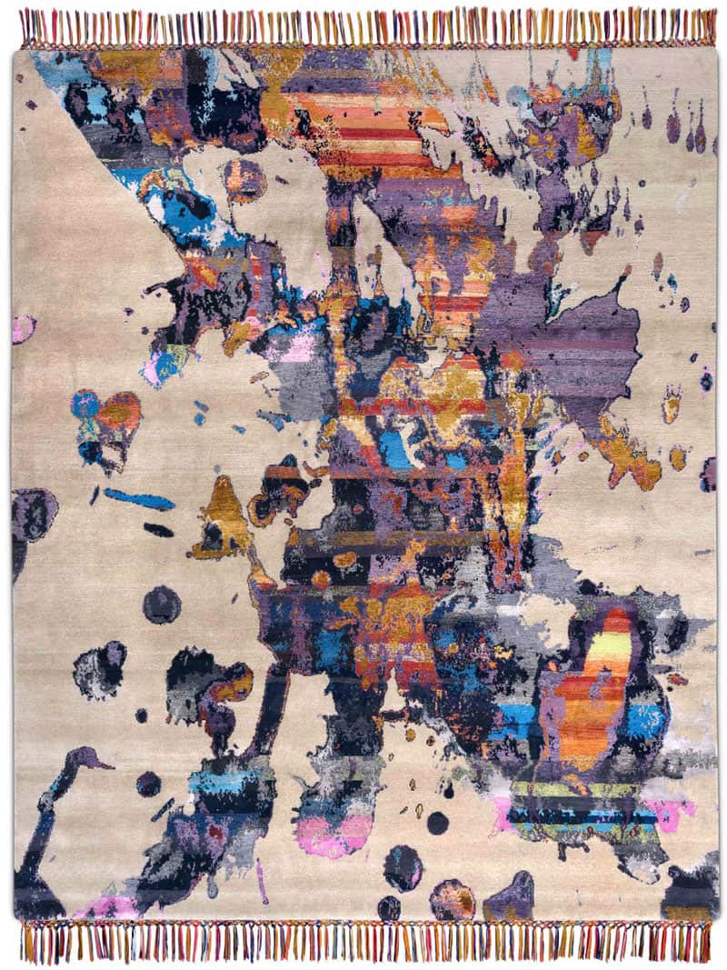 Tapis de luxe fait main Eco | Taille: 365 × 457 cm