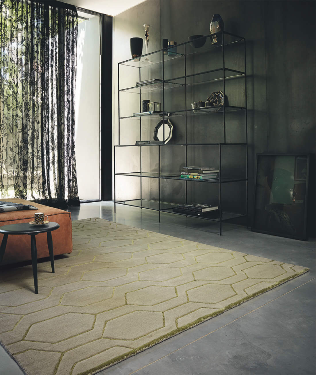 Arris grijs vloerkleed | Maat: 120 × 180 cm