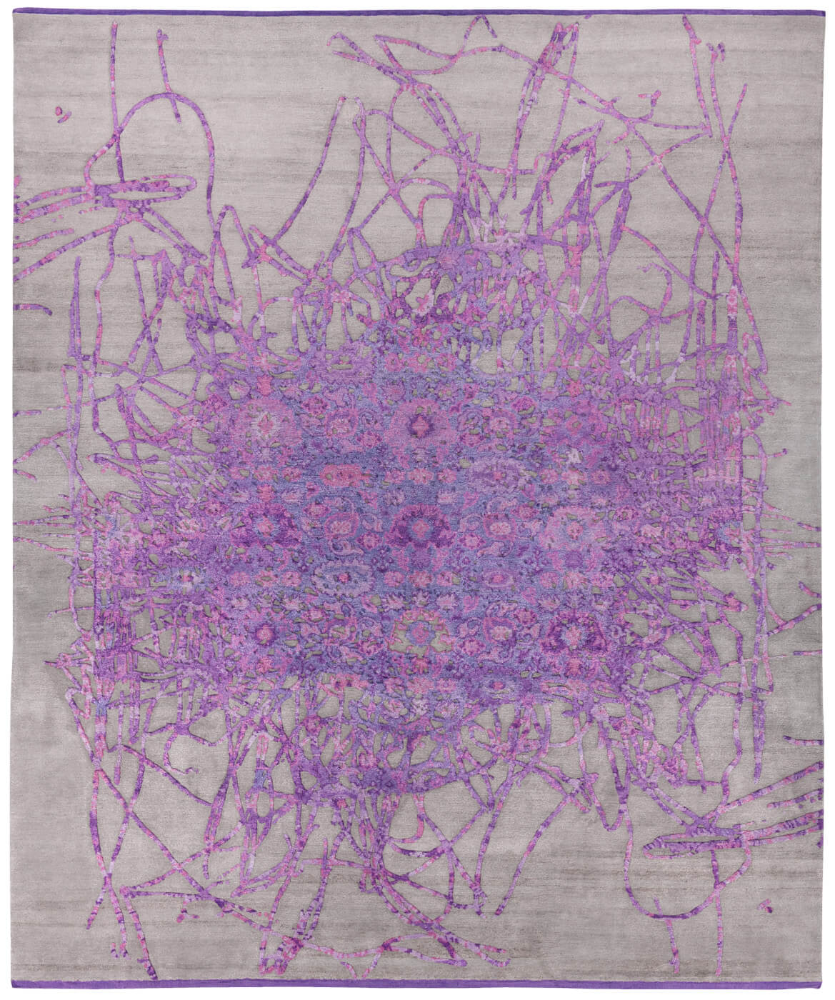 Tapis Bidjar Muted 2 violet | Taille: 250 × 300 cm