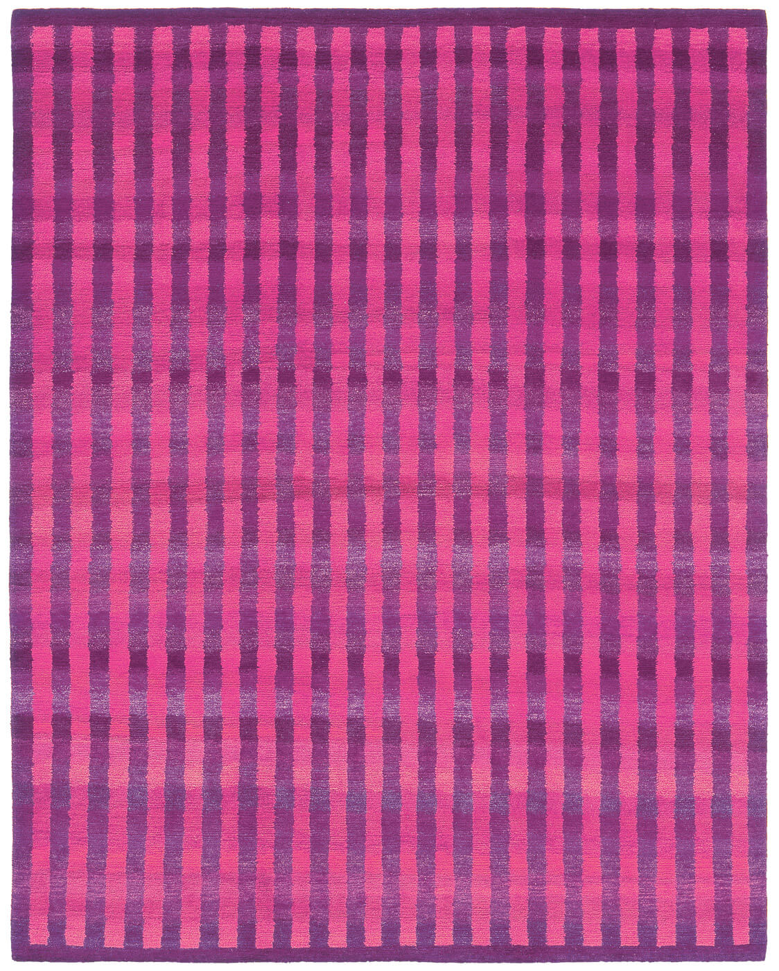 Gama verticale strepen roze vloerkleed
