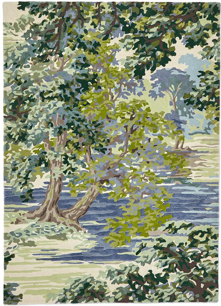 Ancient Canopy bosgroen tapijt | Maat: 170 × 240 cm
