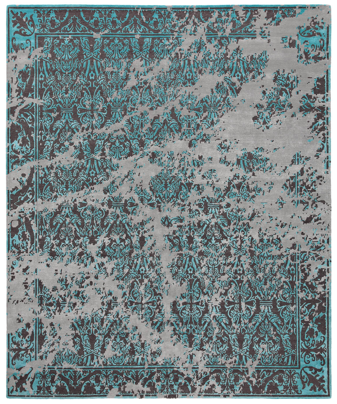 Tapis Alcaraz Sky aqua | Taille: 280 × 360 cm
