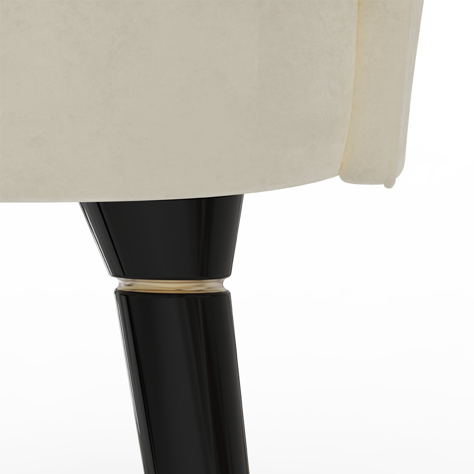 Chaise Colton avec accoudoirs