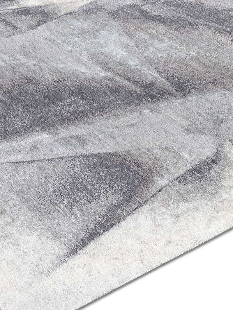 Tapis noué à la main Argent