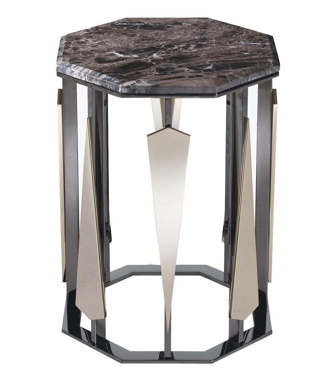 Table d'appoint octogonale