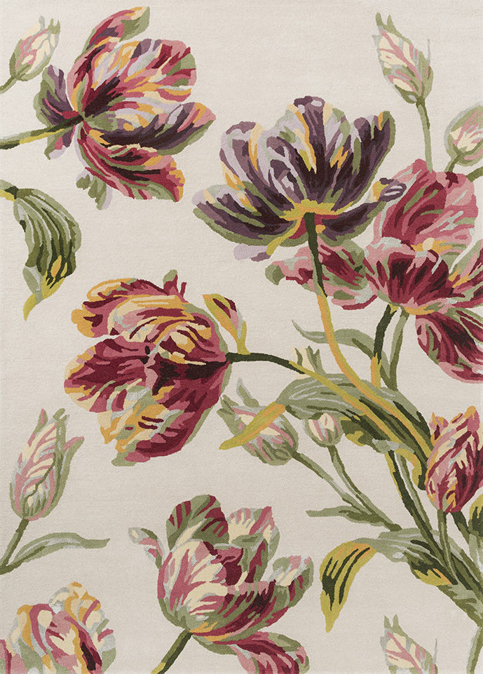 Gosford cranberry tapijt | Maat: 140 × 200 cm