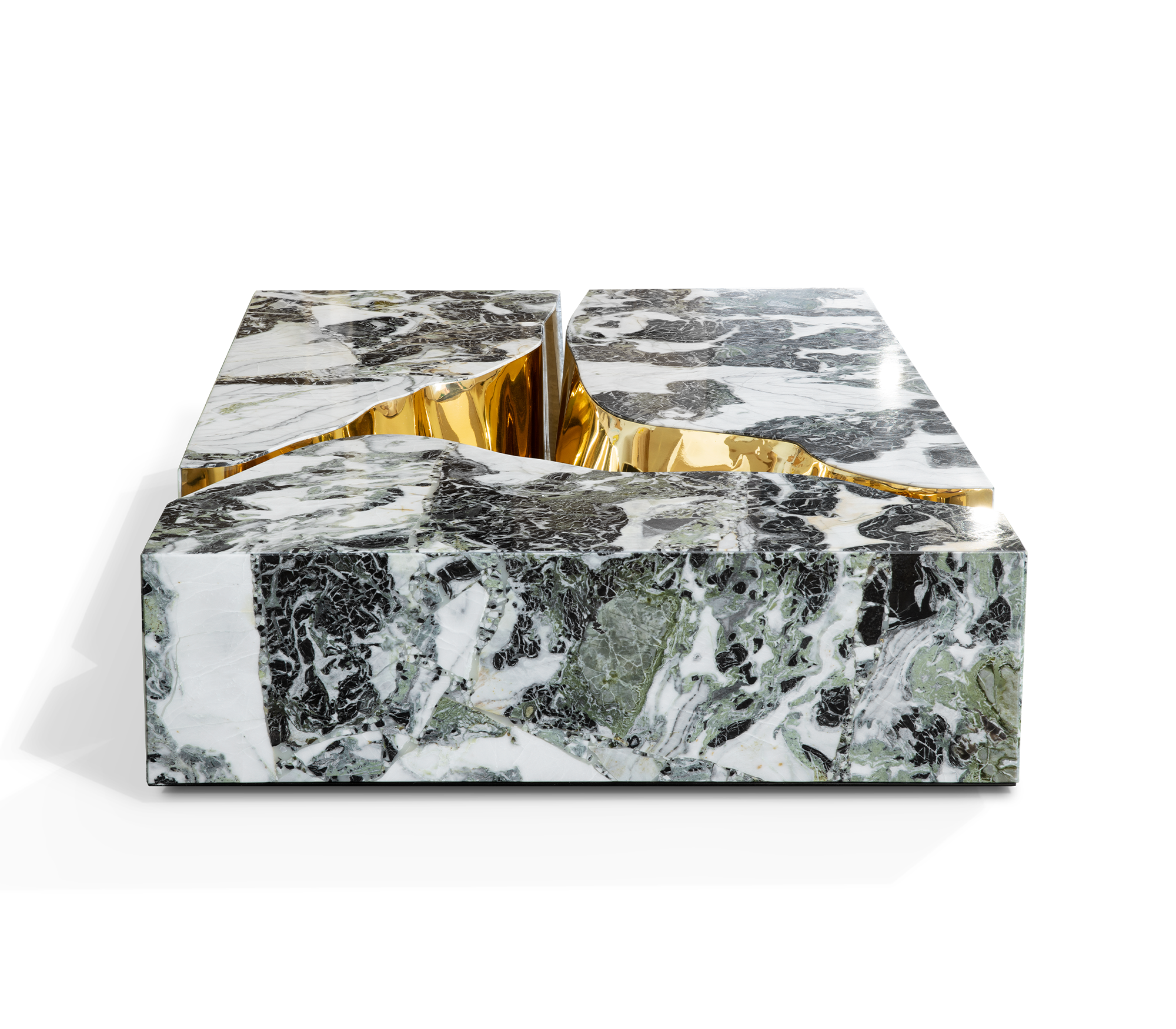 Table basse Fissure en marbre
