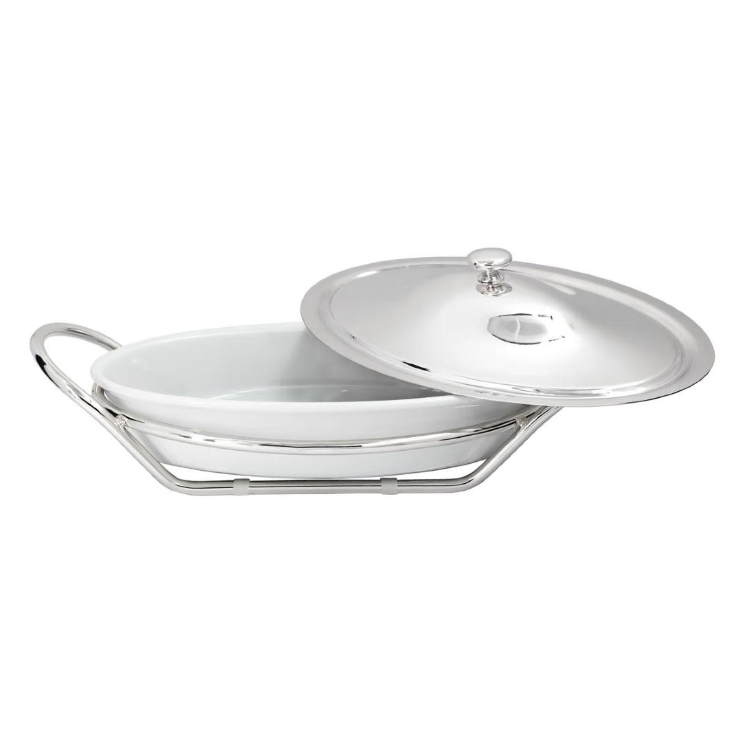 Grand Gourmet ovale braadpan met deksel | Configuratie: L 36 cm