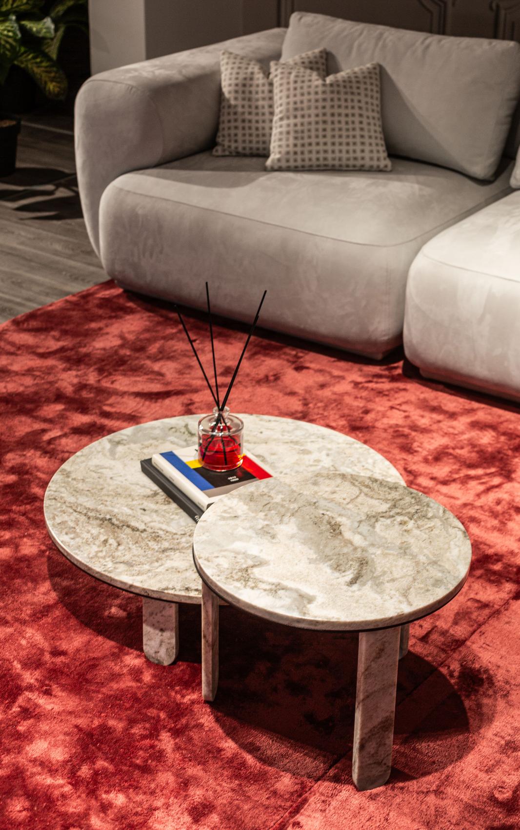 Table basse en marbre Castro