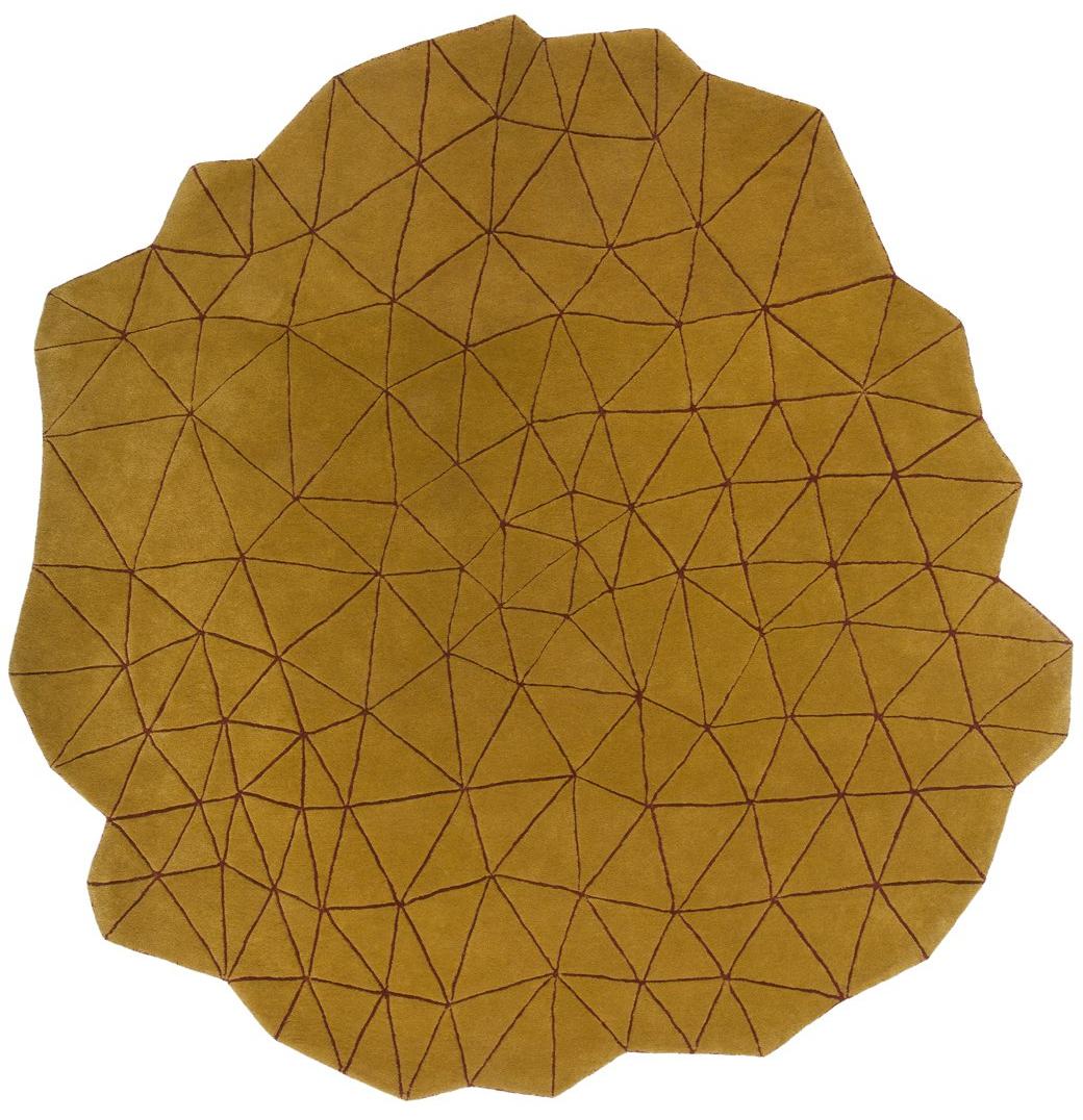 Tapis de luxe fait main Connexions | Taille: 200 × 200 cm