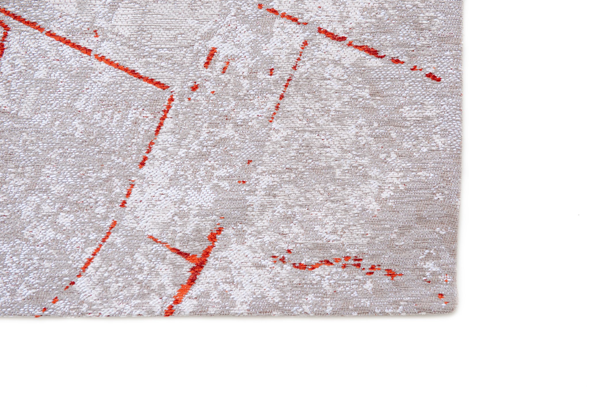 Oyster White rond vloerkleed