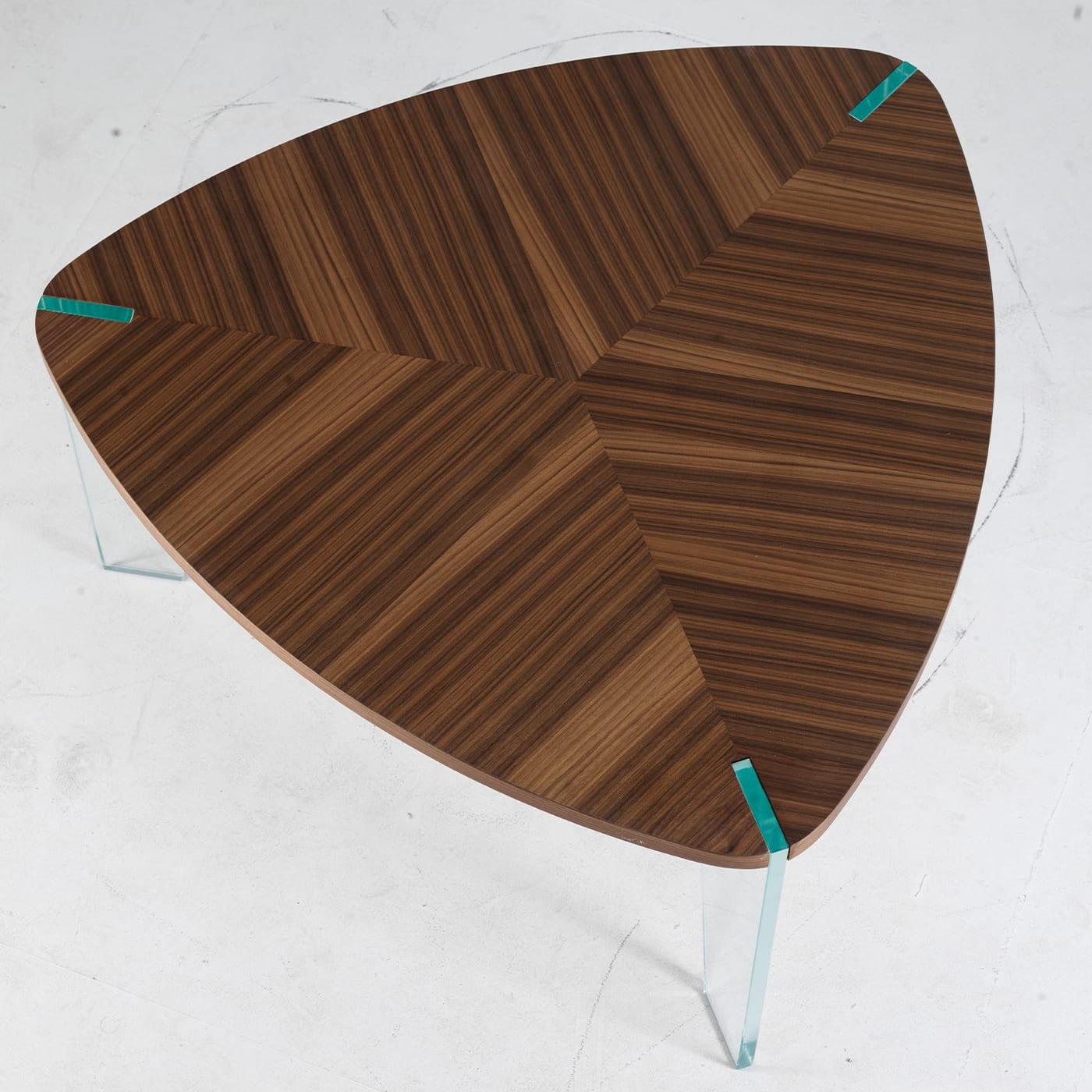 Table basse Sospeso brune | Dimensions: Ø 60 cm