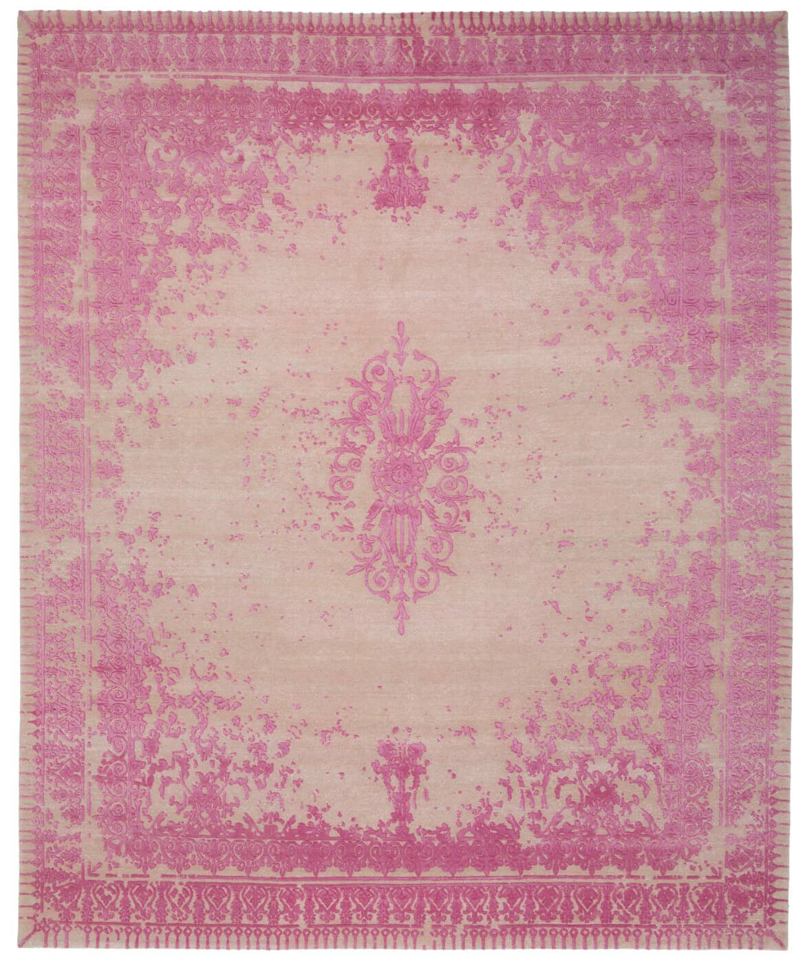 Ferrara Special Rocked roze tapijt | Maat: 250 × 300 cm