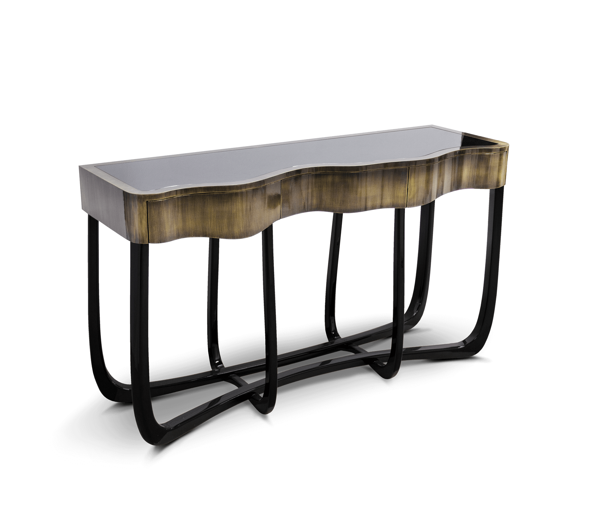 Console patinée Serpentine