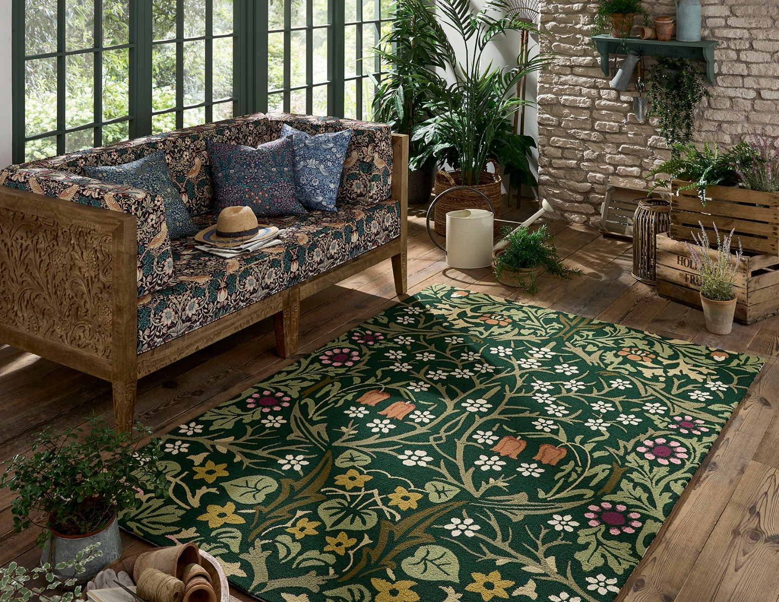 Tapis d’extérieur Blackthorn Tump | Taille: 200 × 280 cm