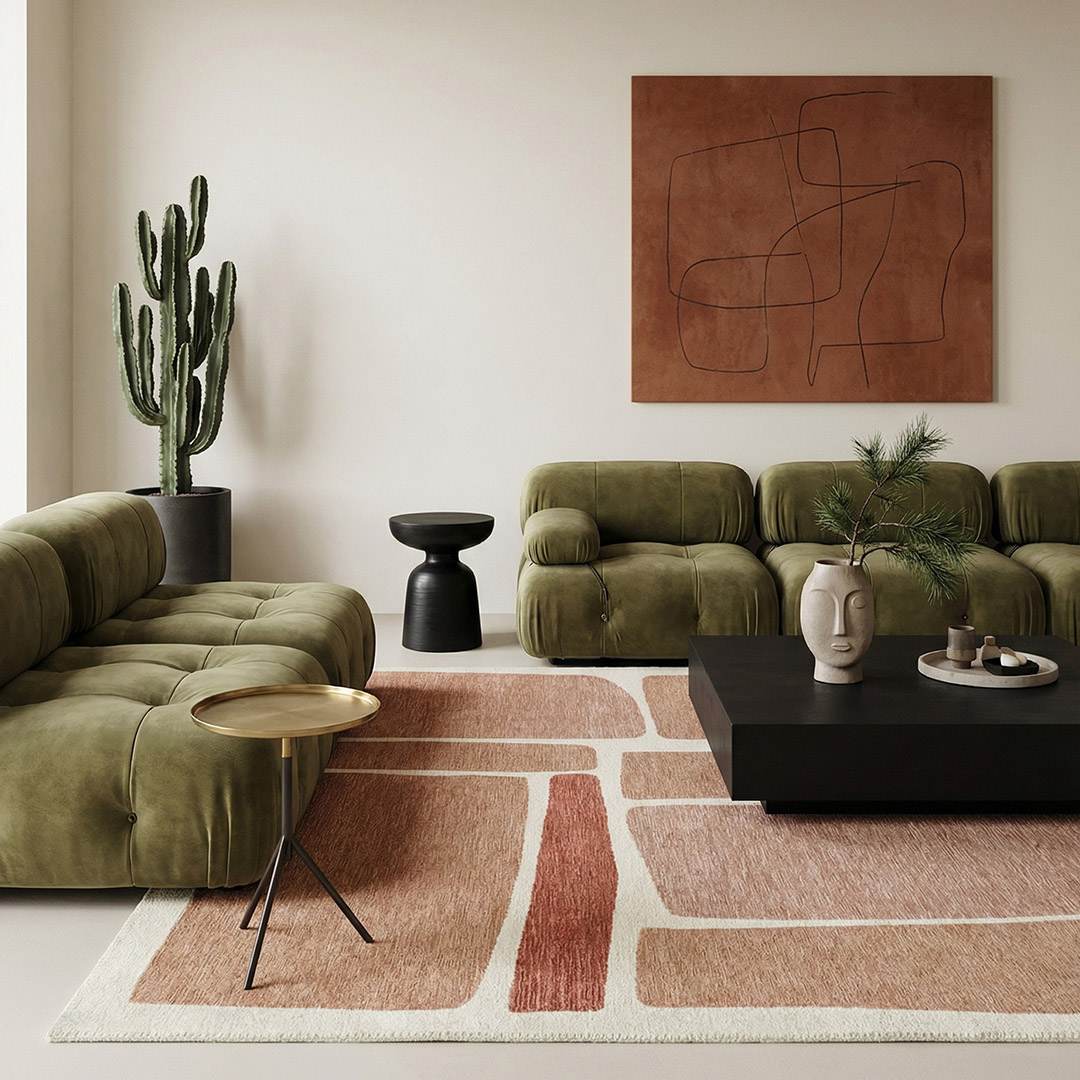 Chantilly Pietra Rust vloerkleed