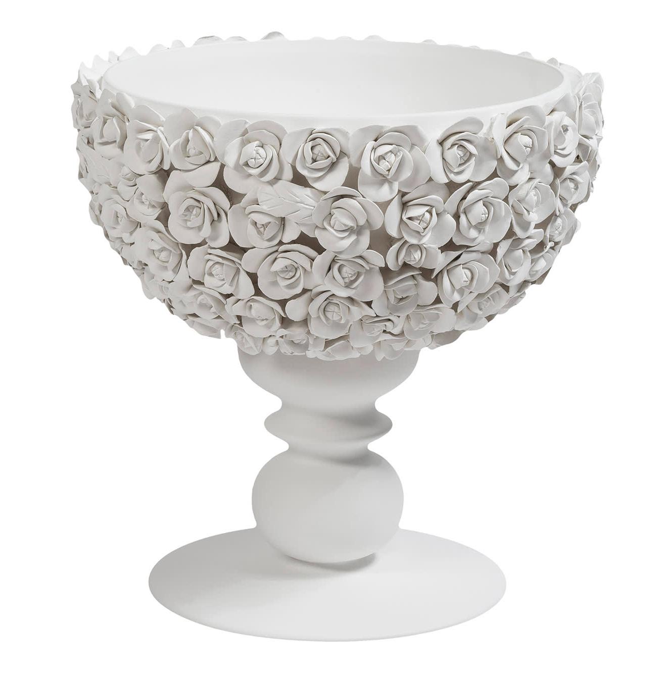 Coco Camelie decoratieve schaal op voet