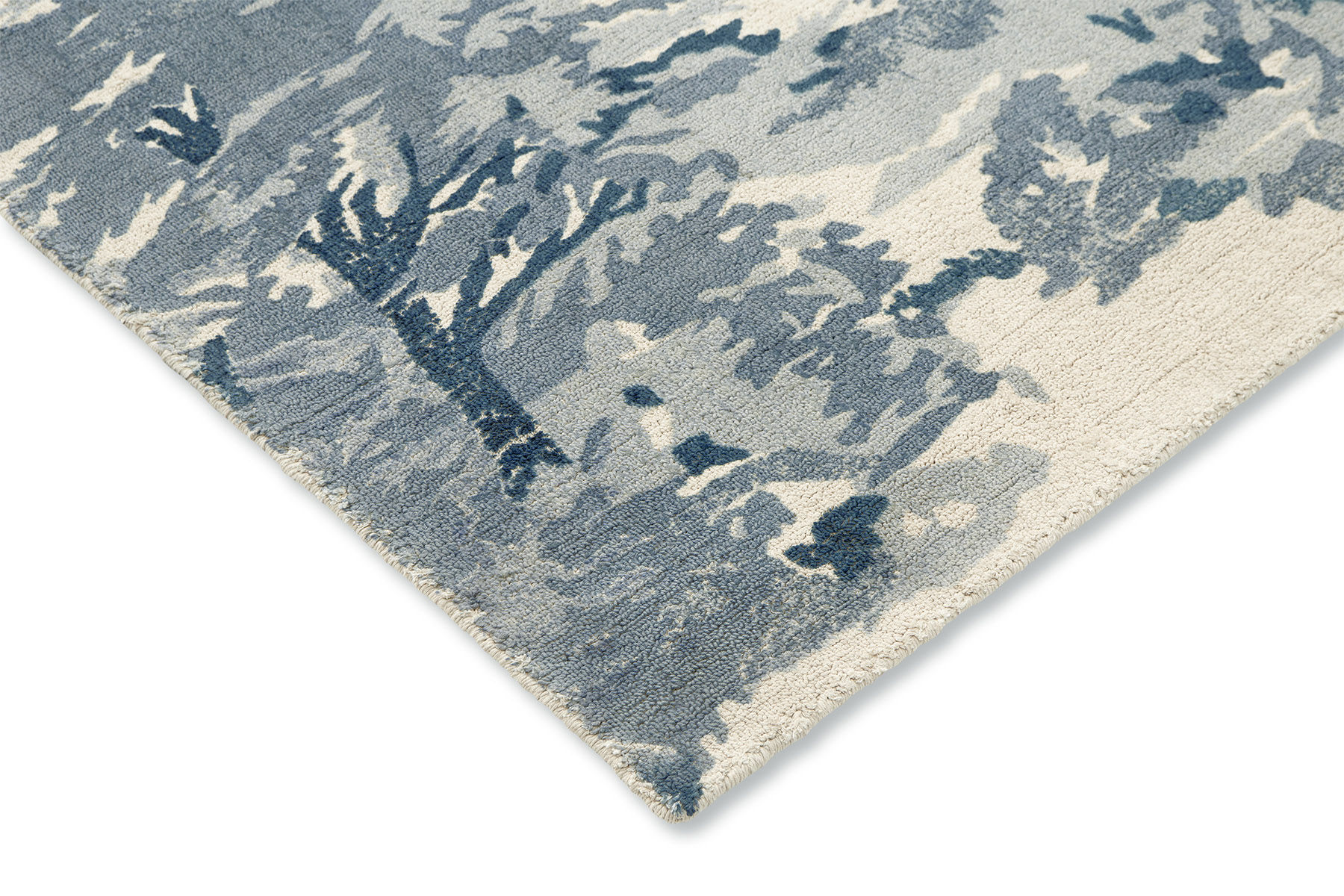 Landscape lichtblauw tapijt | Maat: 250 × 350 cm