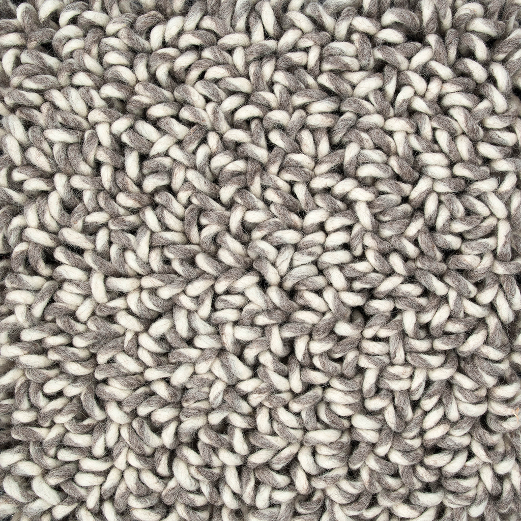 Tapis Origin Loop pierre nordique en feutre bouclé | Taille: 200 × 300 cm