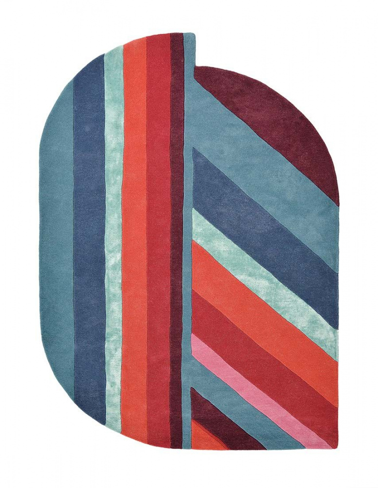 Tapis Jardin bleu | Taille: 200 × 280 cm