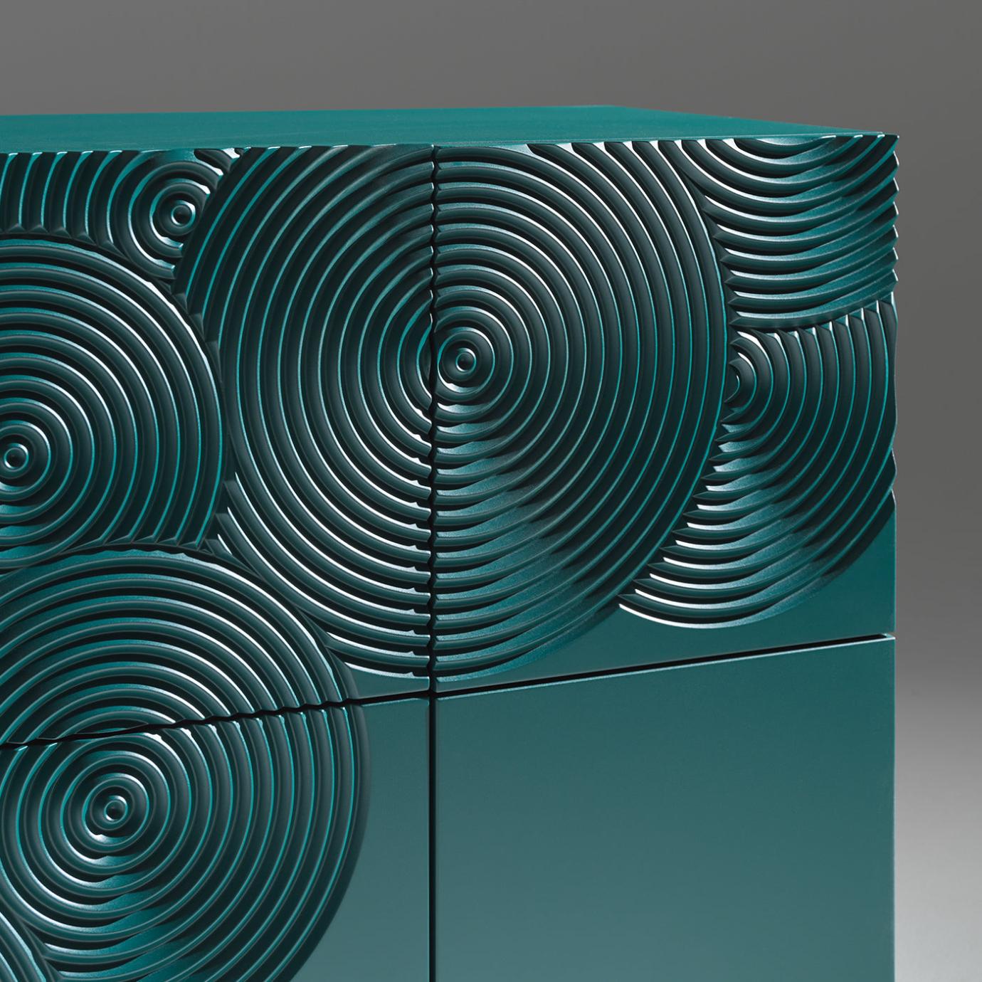Hedendaags blauw dressoir