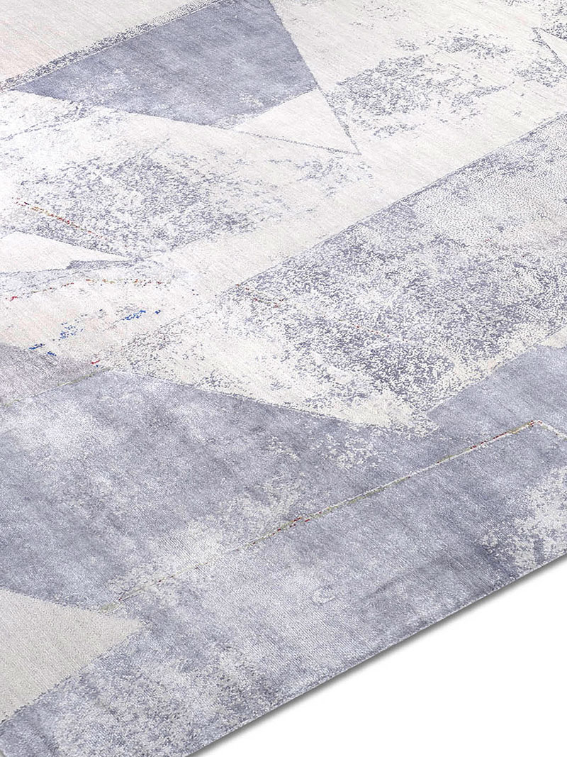 Tapis tissé main Original gris