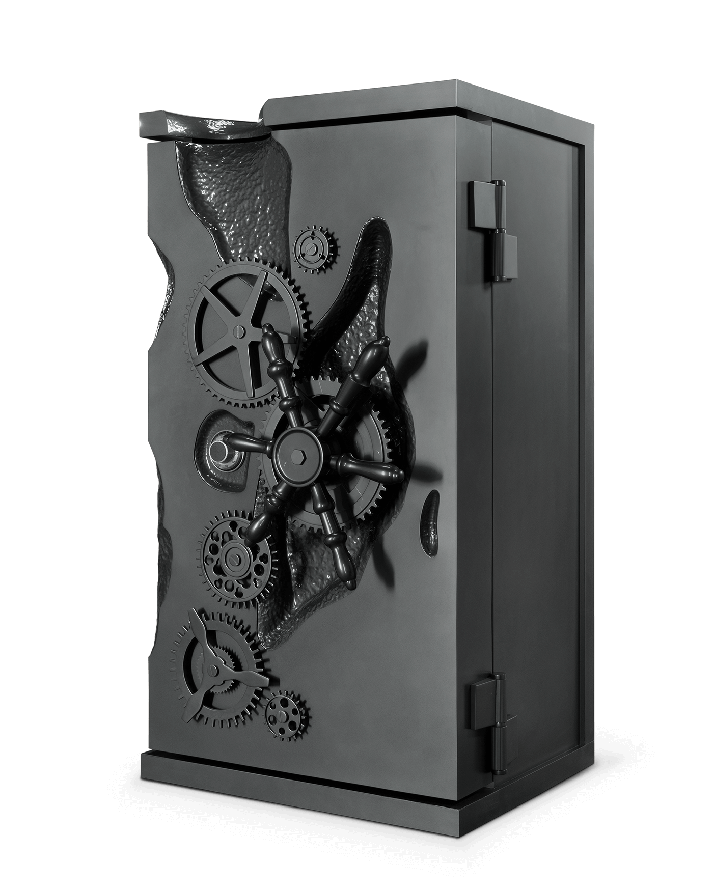 Coffre-fort Tycoon gris mat Elite