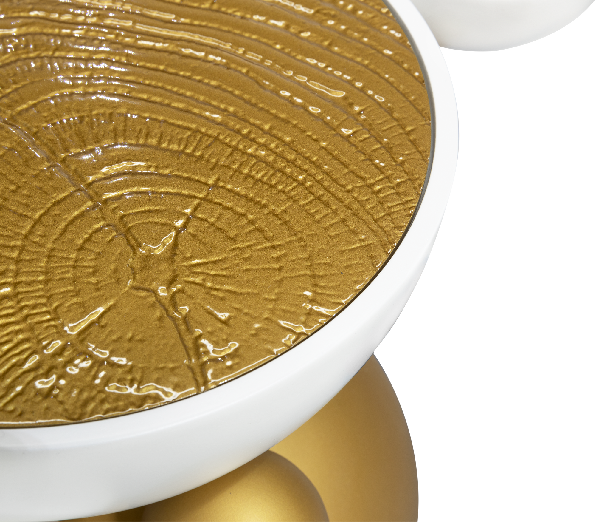 Orbit witte bijzettafel