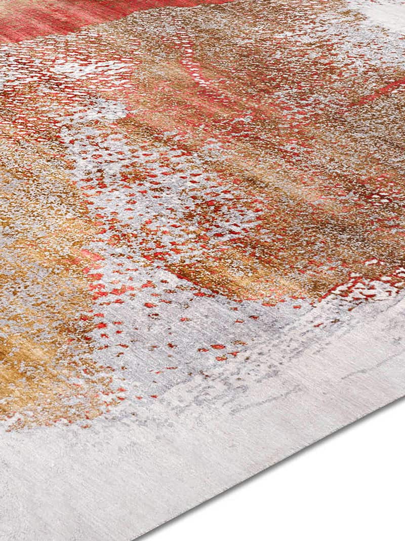 Tapis noué à la main Gold Coral | Taille: 365 × 457 cm