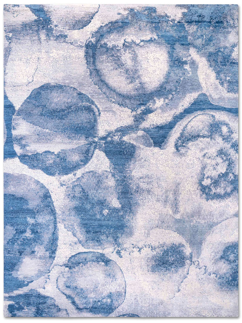 Splash Galileo handgemaakt luxe tapijt | Maat: 122 × 183 cm