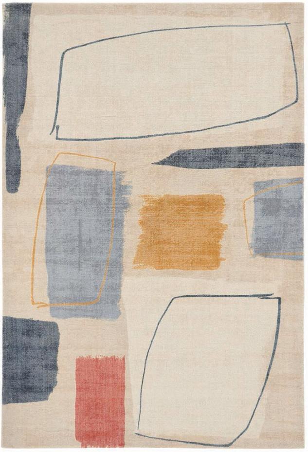 Tapis Composition ambre | Taille: 200 × 280 cm