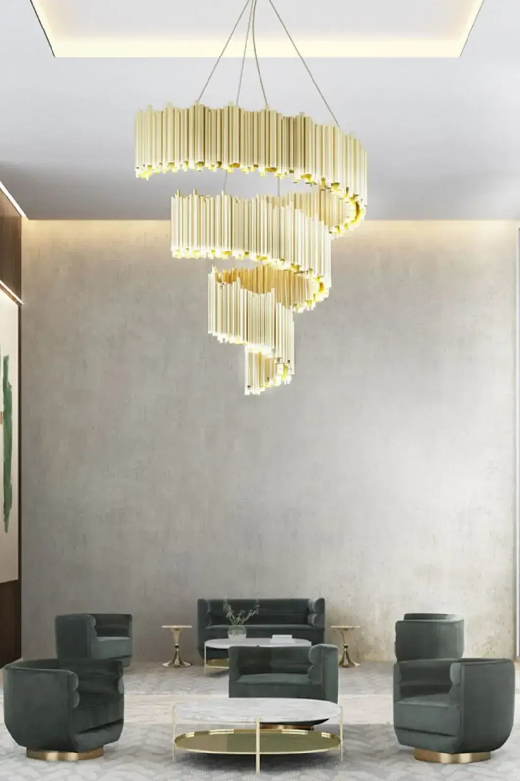 Lustre Harmony en spirale