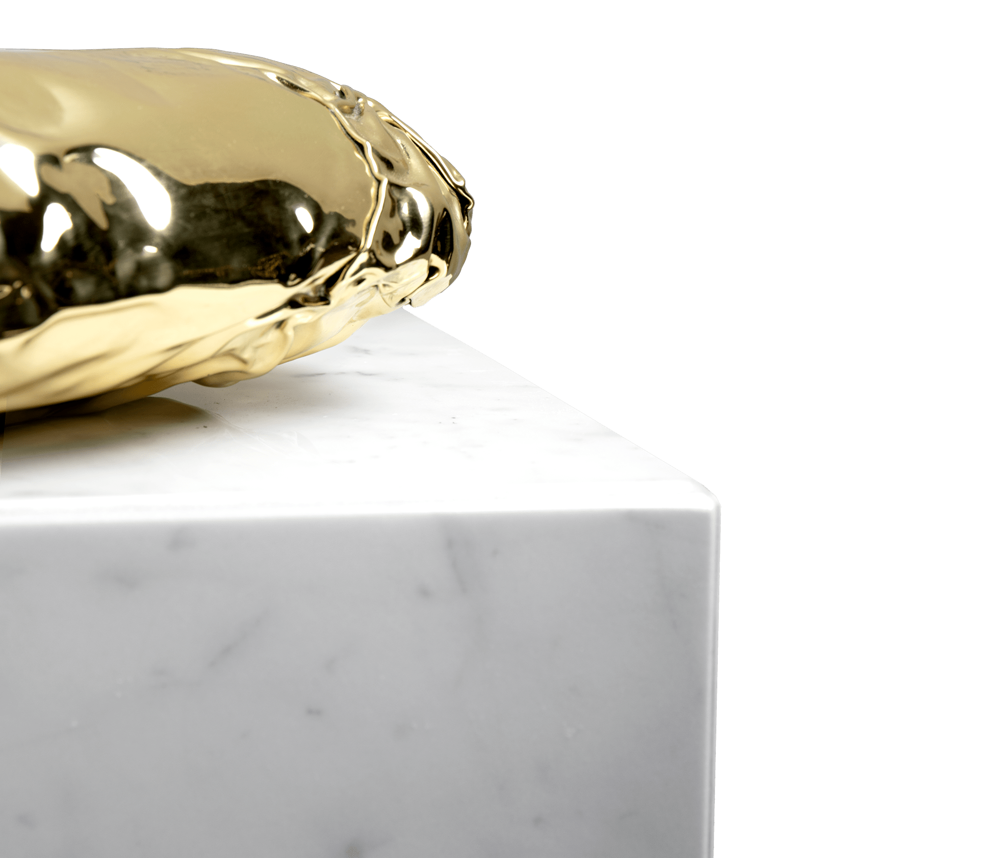Table d’appoint Megalith Carrara