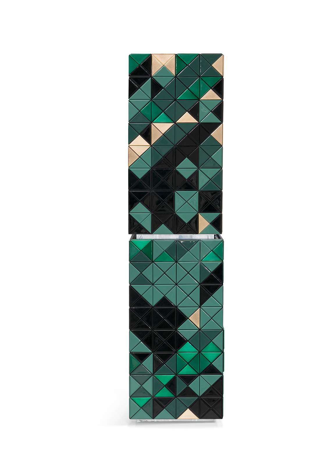 Mosaic II groene kast