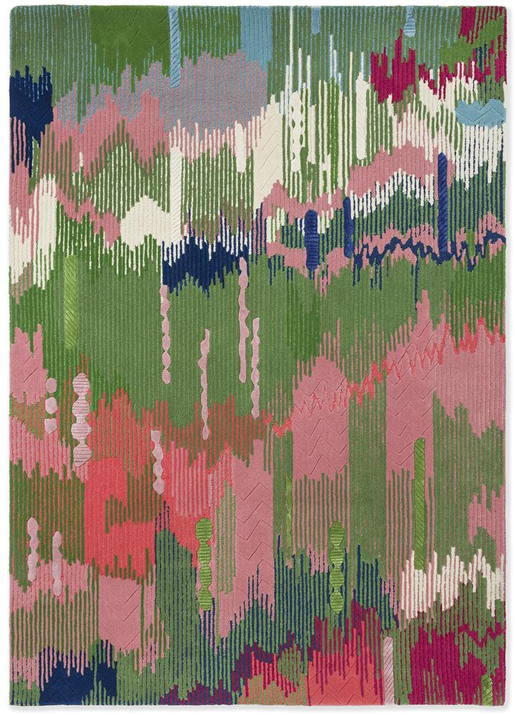 Tapis Wilderness péridot/émeraude | Taille: 200 × 280 cm