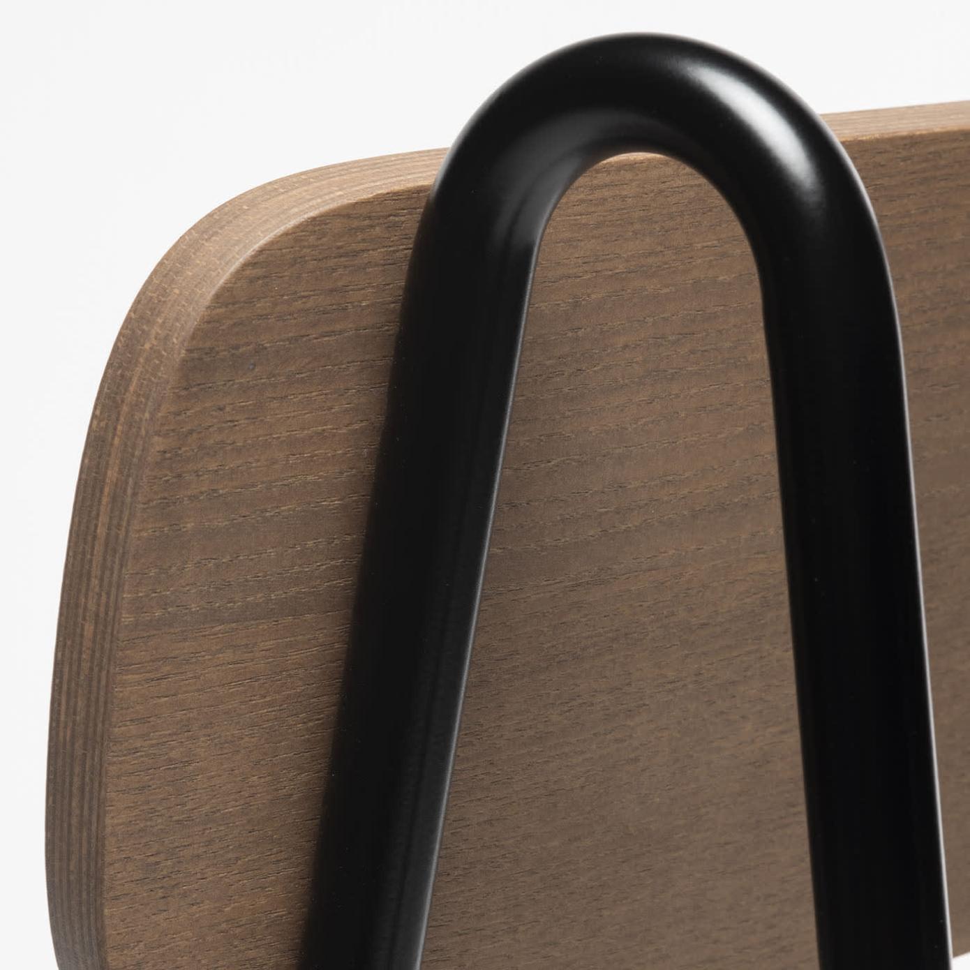 Chaise Lena Noyer noir en frêne