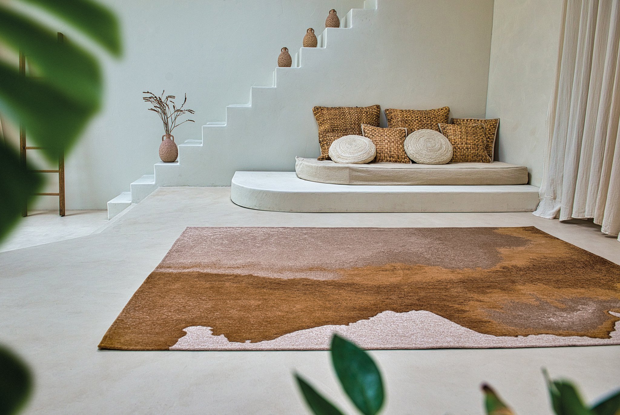 Columbus Gold tapijt | Maat: 140 × 200 cm