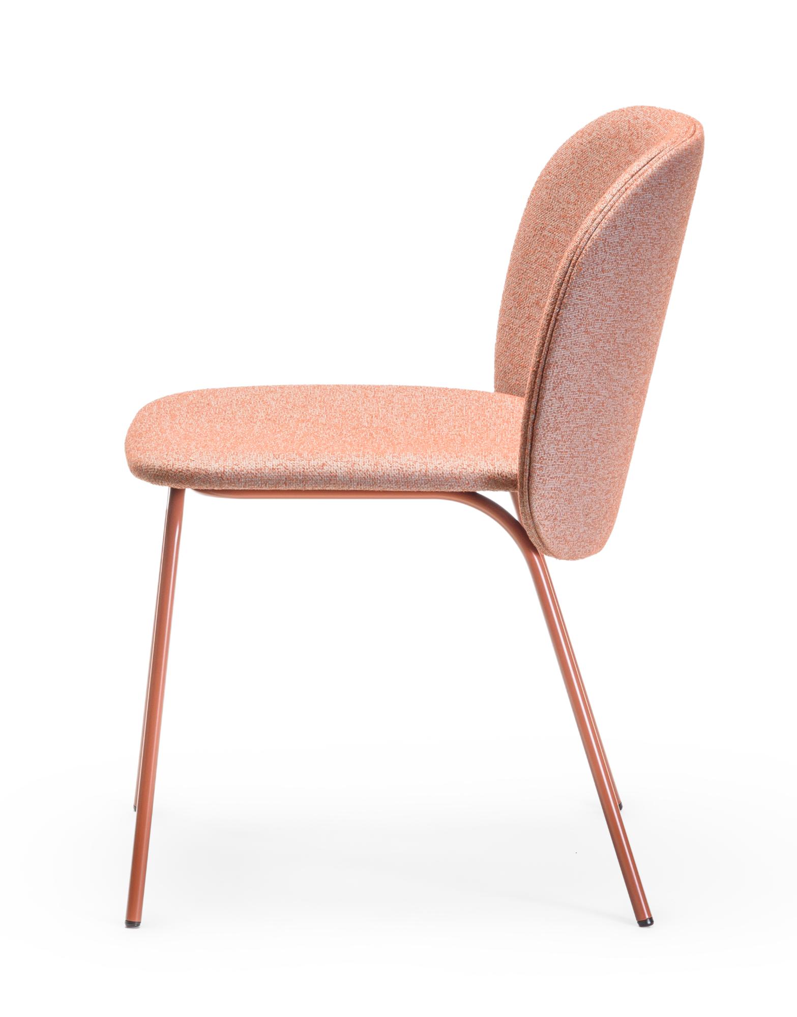 Chips M terracotta stoel