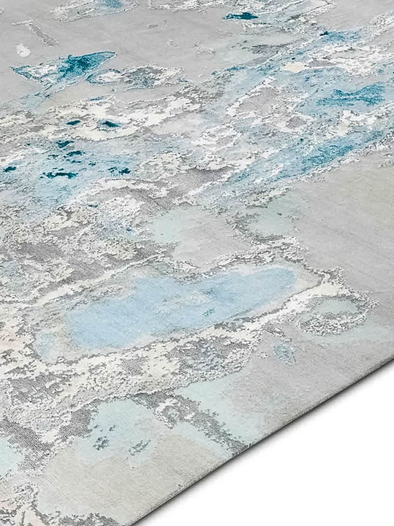 Tapis de luxe fait main Two Tones | Taille: 122 × 183 cm