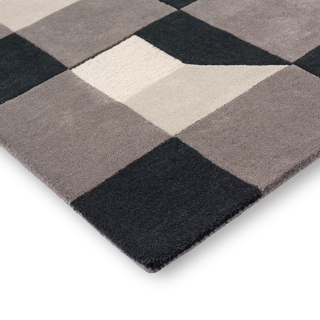 Tapis Blocks ardoise | Taille: 250 × 350 cm