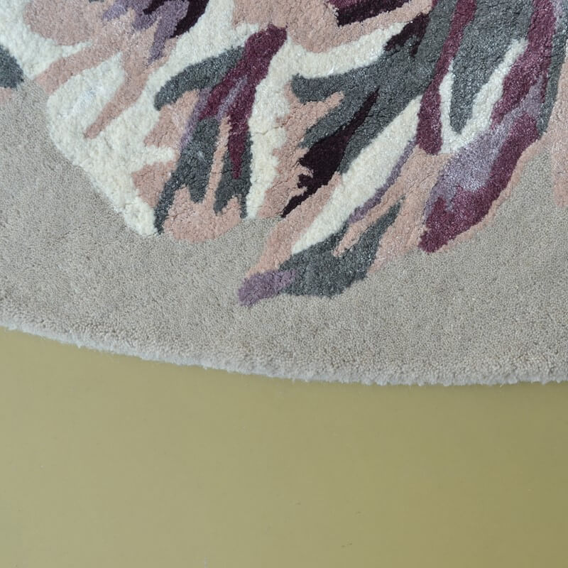 Tapis rond Tranquility beige | Taille: Ø 200 cm