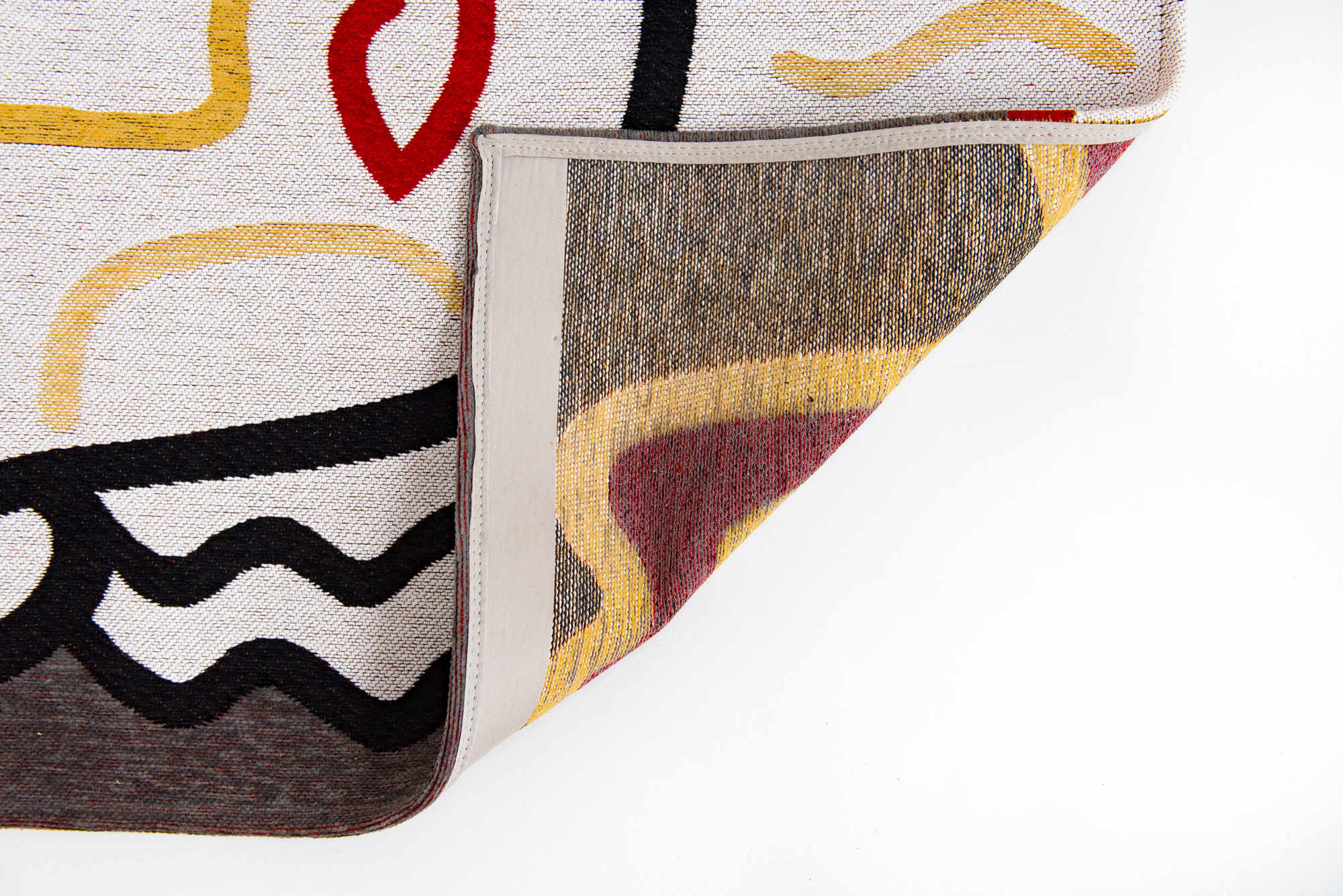 Dry Beige rond vloerkleed