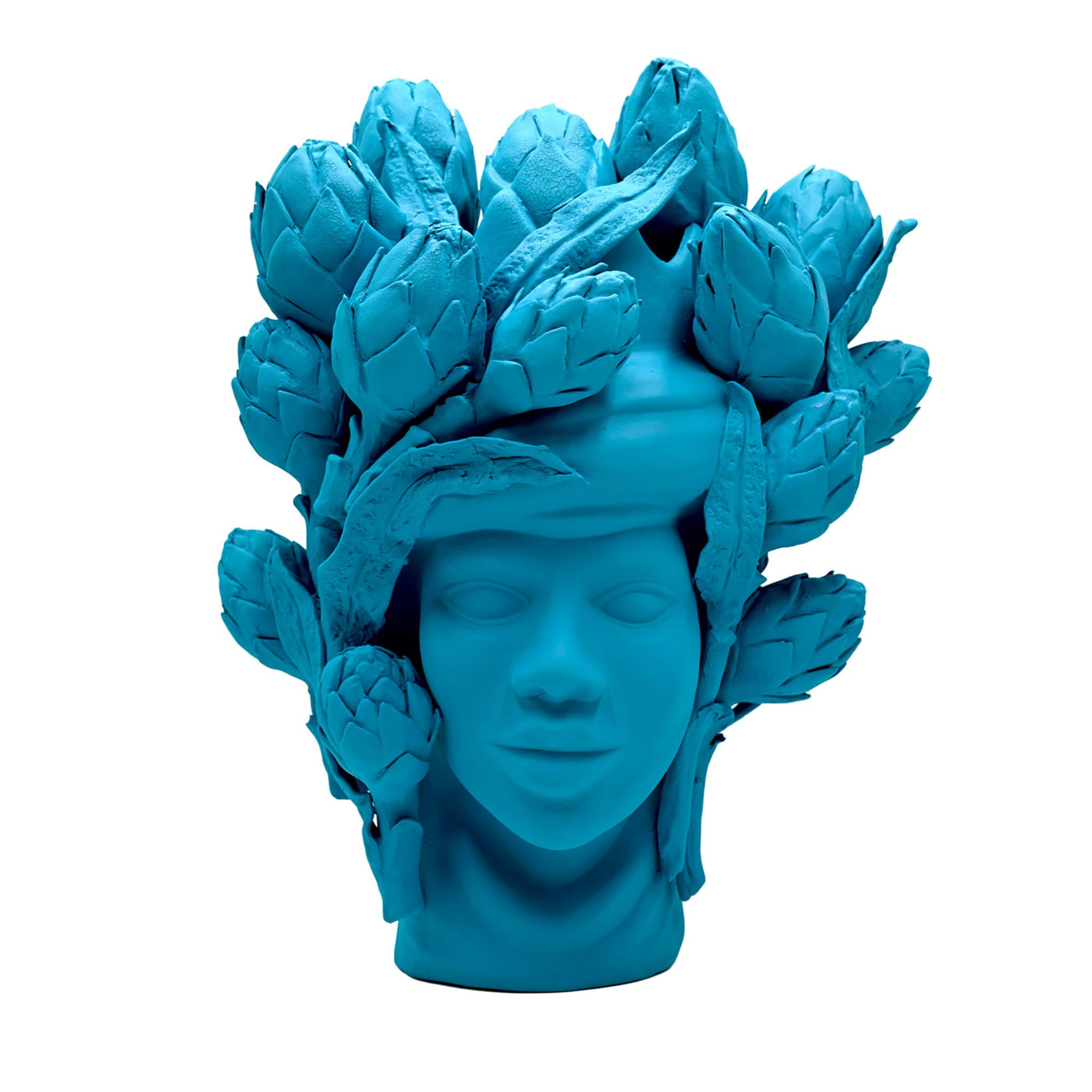 Moorkop sculptuur