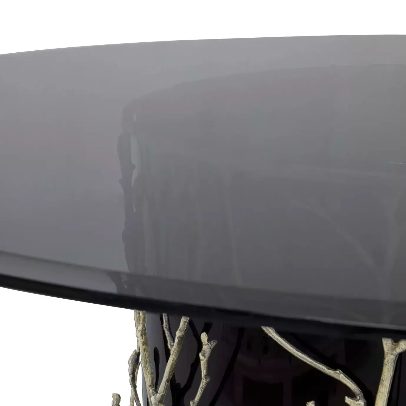 Elowen glazen eettafel