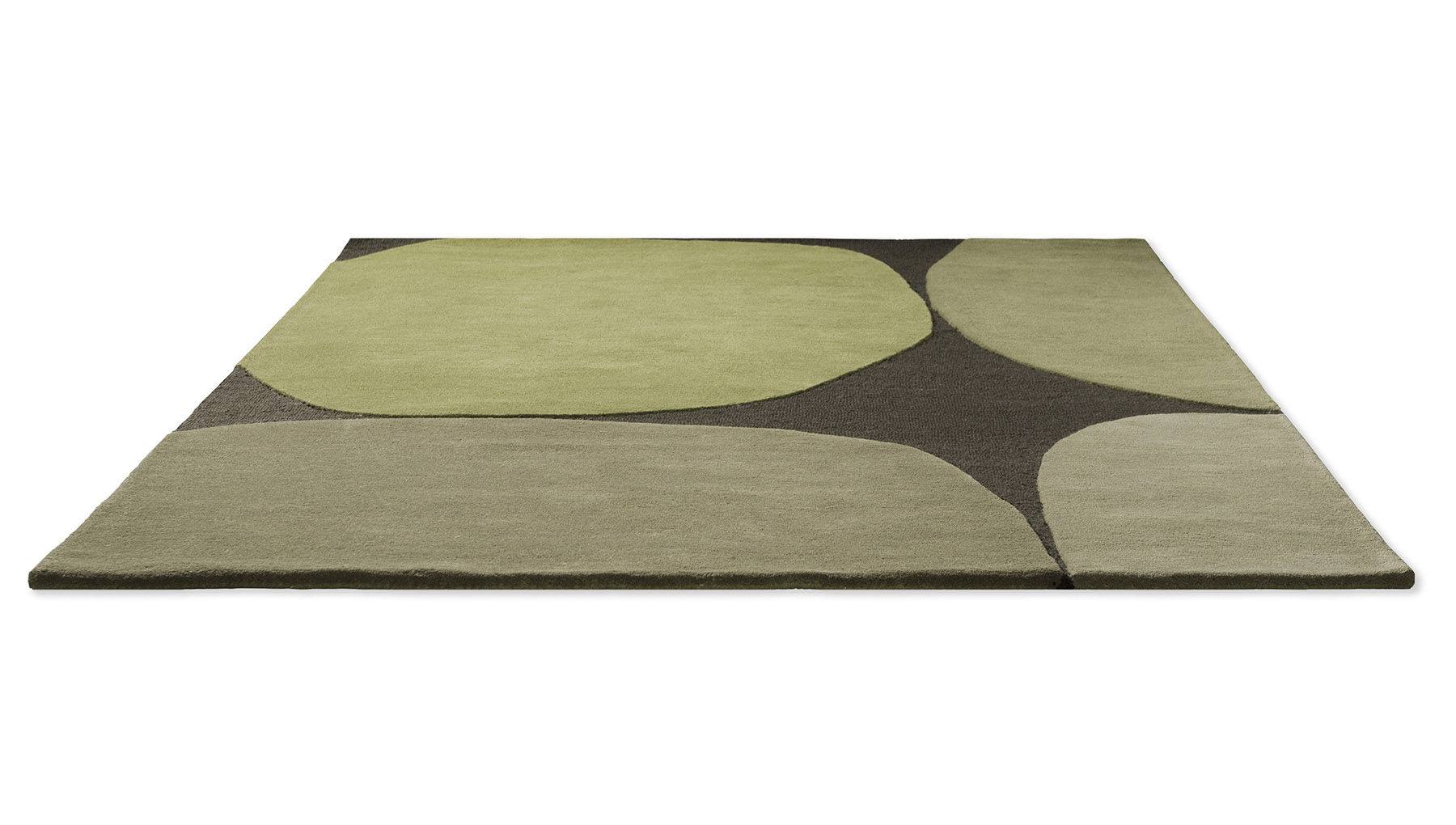 Decor Plateau mos handgetuft vloerkleed
