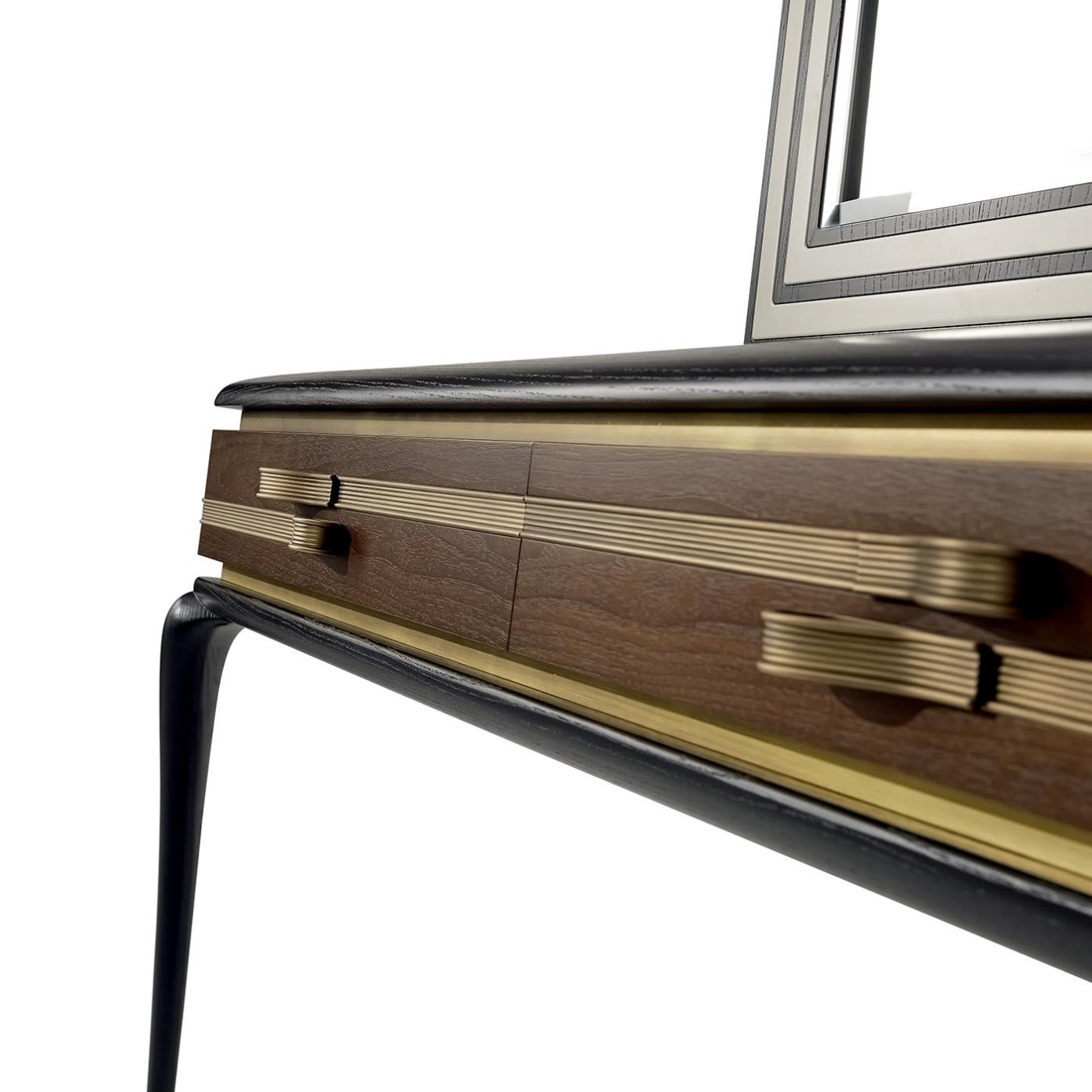 Dilan bruine console | Configuratie: Met spiegel