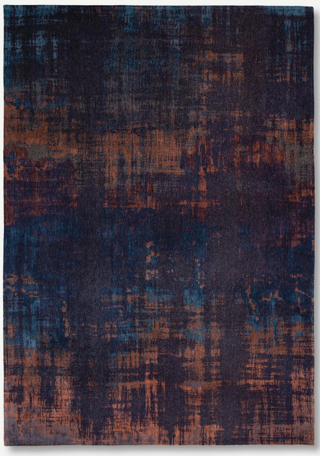Vintage Style grijs ebbenhout tapijt | Maat: 80 × 150 cm