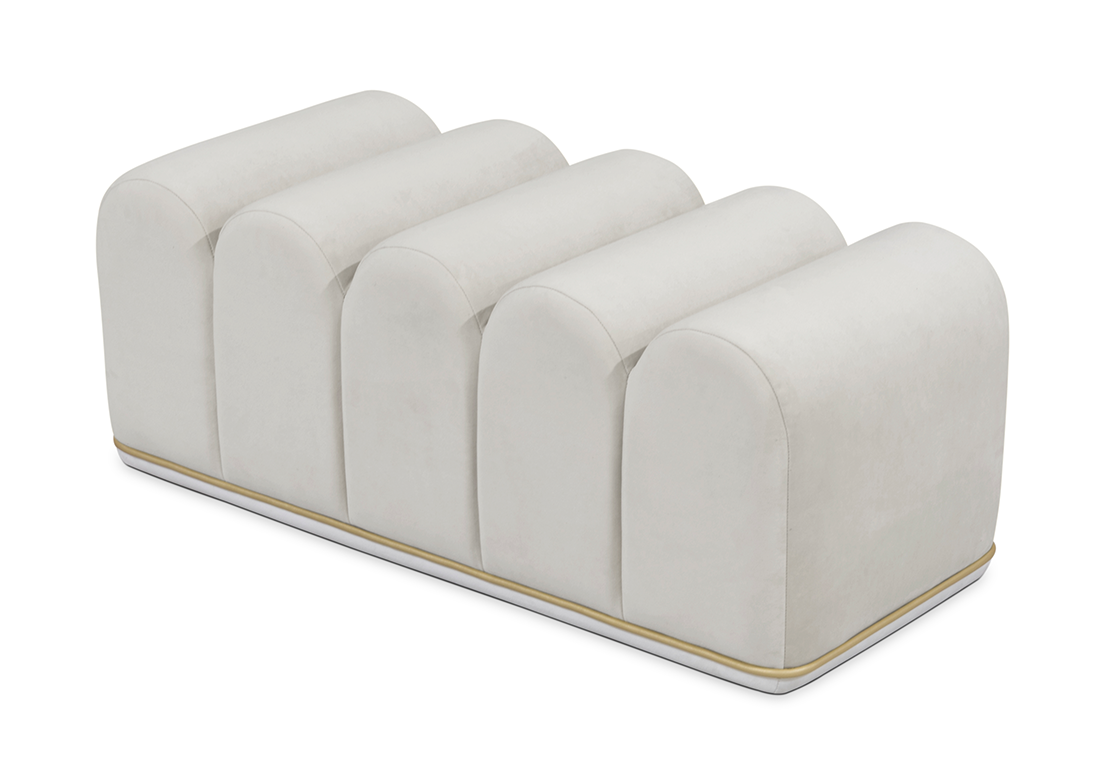 Banc Tourbillon sucré bleu clair