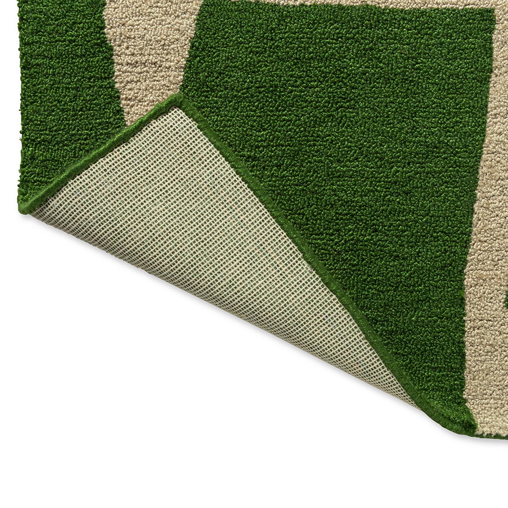 Moqui groen outdoor vloerkleed | Maat: 250 × 350 cm